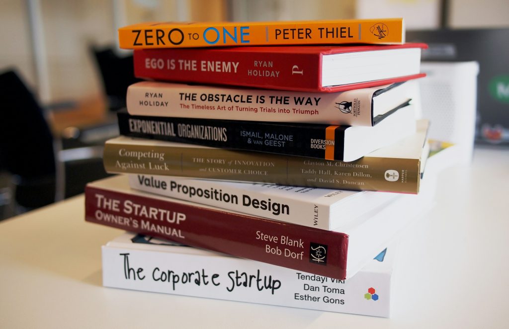 start-up company books